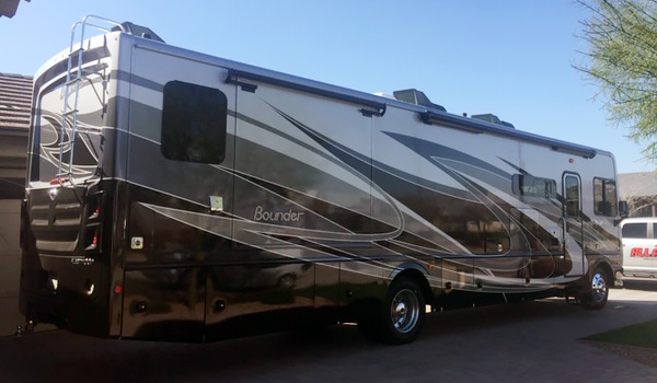Window Tint for Bounder RV