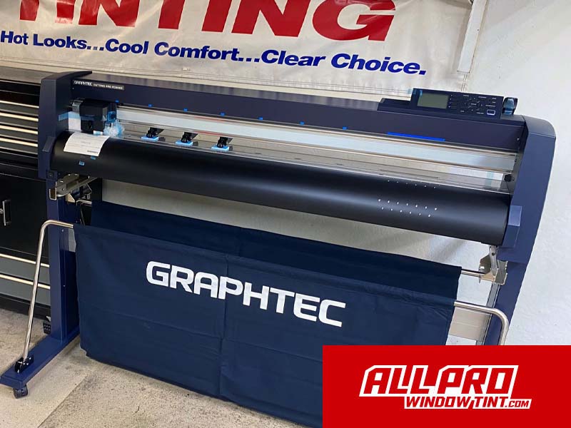 Window Tint Plotter in our shop